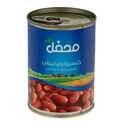 کنسرو لوبیا چیتی محفل در سس گوجه فرنگی - 380 گرمی - فروشگاه اینترنتی کالا 35