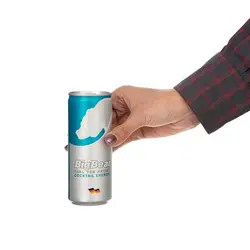 نوشابه انرژی زا بیگ بر با طعم بلوبری - 250 میلی لیتر | 35