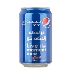 نوشابه قوطی گازدار پپسی با طعم کولا - 330 میلی لیتر بسته 24 عددی - فروشگاه اینترنتی کالا 35