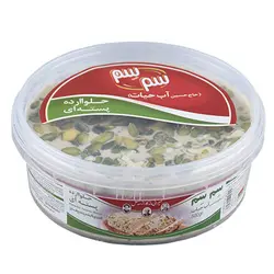 حلوا ارده پسته ای سم سم آب حیات مقدار 500 گرم | کالا35