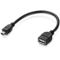 کابل تبدیل USB به Mini USB مچر مدل MR-80 طول 0.15 متر