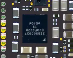 آی سی آمپلی فایر صوت و ویبره آیفون ۱۲ و ۱۲ پرو | (U8300)(U8000)(U8100)IC Audio and Vibration Amplifier iPhone 12 Pro / 12 (338S00537(CS35L27A))