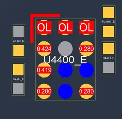 آی سی تیونر آنتن آر اف آیفون ۱۲ پرومکس | (U4400_E)IC RF Tuner Antenna iPhone 12 Pro Max (QM18839)