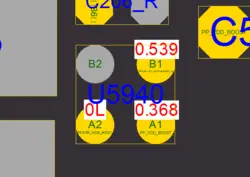 آی سی رگولاتور ال دی اُ آیفون ۱۲ و ۱۲ پرو | (U5940)IC Regulator LDO iPhone 12 Pro / 12 (LP5907UVX2.925_S)
