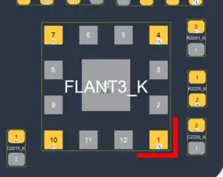 آی سی سوییچ آنتن آیفون ۱۱ پرومکس | (FLANT3_K)(FLANT4_K)(TPLX2U)IC Switch Antenna iPhone 11 Pro Max (ACFM-WE12-AP1)