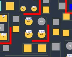 آی سی سوییچ بار مقاومت با محافظ جریان معکوس آیفون ۱۲ و ۱۲ پرو | (U4310)(U4300)(IC Load Switch iPhone 12 Pro / 12 (TPS22964C