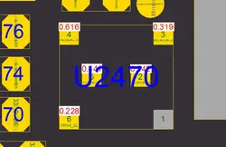 آی سی مبدل سطح ولتاژ آیفون ۱۲ و ۱۲ پرو | (U2470)(U2420)(LSF0101) IC voltage level converter iPhone 12 Pro / 12