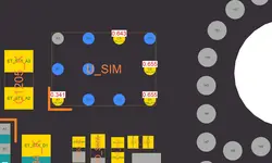 آی سی میکروکنترلر سیم کارت غیر فیزیکی آیفون ایکس اس مکس | (U_SIM)_(IC eSIM Data Recorder iPhone XS Max (ST33G1M2STL9ENJ0