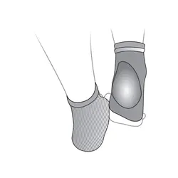 محافظ پاشنه سيليکون جورابی اتسی OTESSY TH021