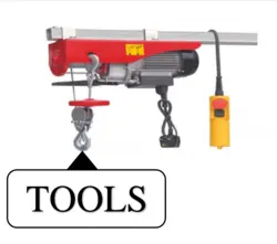 بالابر برقی ( وینچ ) ۲۰۰ کیلویی ۲۲ متری تولز TOOLS مدل PA200