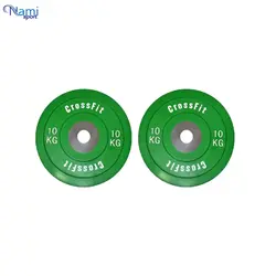 صفحه هالتر رنگی کراس فیت وزن 10 کیلوگرم Crossfit weights