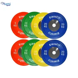 صفحه هالتر رنگی کراس فیت وزن 10 کیلوگرم Crossfit weights