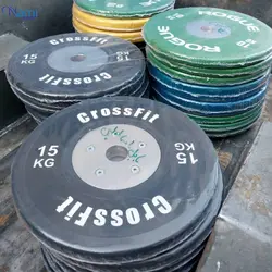 صفحه هالتر رنگی کراس فیت وزن 10 کیلوگرم Crossfit weights