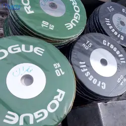 صفحه هالتر رنگی کراس فیت وزن 10 کیلوگرم Crossfit weights