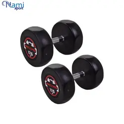 دمبل گرد وزن 17.5 کیلوگرم round dumbbell