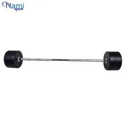 باربل صاف رکورد وزن 12.5 کیلوگرم Straight barbell