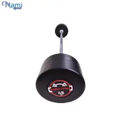 باربل صاف رکورد وزن ۴۵ کیلوگرم Straight barbell
