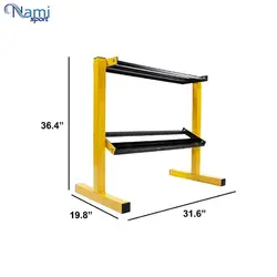 رک دمبل 2 طبقه خانگی Dumbbell rack