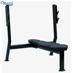 میز پرس سینه تخت باشگاهی لوله بیضی Club flat bench press