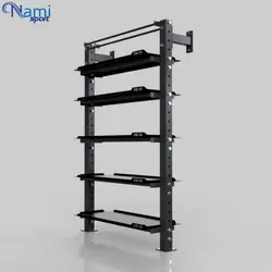 رک دمبل و اکسسوری 6 طبقه Dumbbell rack and accessories 6 floors NS025