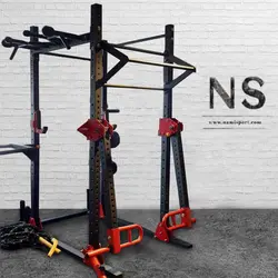 سازه پاور رک وزن آزاد Free weight power rack structure NS2001