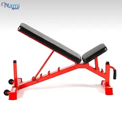 نیمکت مدرج حرفه ای چرخ دار Professional graduated bench with wheels NS2037