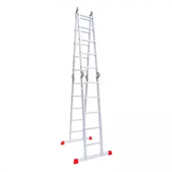 نردبان 4 تکه 20 پله( 6 متری ) مفصل دار هارمونی