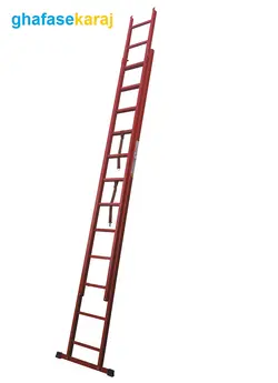 نردبان 6/5 متری کشویی مخابراتی آیرون