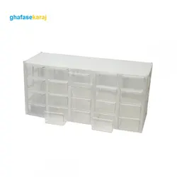 جعبه ابزار و کشو الکترونیک 20 کشو کوچک