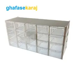 جعبه ابزار و کشو الکترونیک 20 کشو کوچک