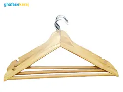 چوب لباسی چوبی یک عددی