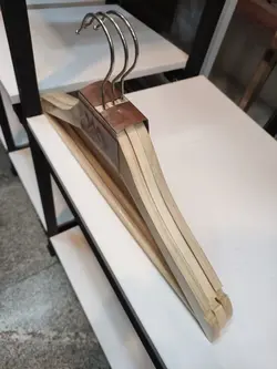 چوب لباسی چوبی یک عددی