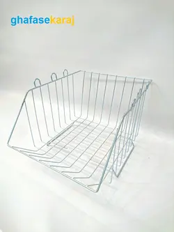 سبد  تکی فروشگاهی عرض 30 گالوانیزه