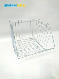 سبد  تکی فروشگاهی عرض 30 گالوانیزه