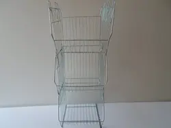 سبد  تکی فروشگاهی عرض 30 گالوانیزه