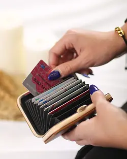 کیف چرم مصنوعی جا کارتی