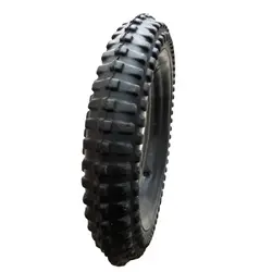 لاستیک دوچرخه توپر سايز 16 مدل مشكی AC