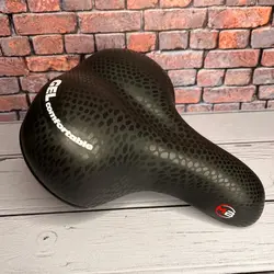 زین دوچرخه پهن فنر کپسولی تمام ژل MB مدل COMFORT