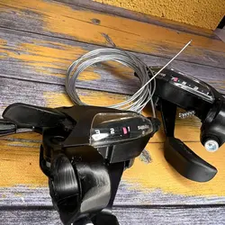 دسته دنده و ترمز دوچرخه کلاچدار 7سرعته برند REDDO مدل REDDO BRAND SL-KD80 21SP