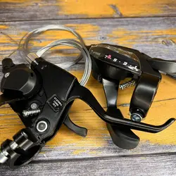 دسته دنده و ترمز دوچرخه کلاچدار 7سرعته برند REDDO مدل REDDO BRAND SL-KD80 21SP