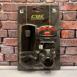 چراغ جلو و عقب شارژی دوچرخه اوکی (OK) مدل XC-122170