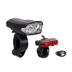 چراغ جلو و عقب شارژی دوچرخه اوکی (OK) مدل XC-122170