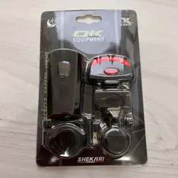 چراغ جلو و عقب شارژی دوچرخه اوکی (OK) مدل XC-122170