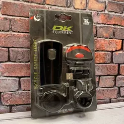 چراغ جلو و عقب شارژی دوچرخه اوکی (OK) مدل XC-122170