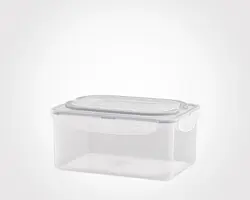 ظرف فریزری 2.5 لیتر دسته دار لیمون