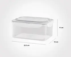 ظرف فریزری 2.5 لیتر دسته دار لیمون