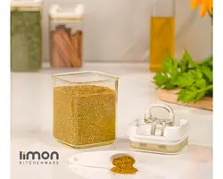 جا ادویه 4گوش سارینا سایز 3 لیمون