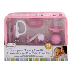 ست بهداشتی نوزاد 21 تکه سامر | صورتی