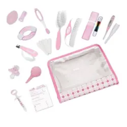 ست بهداشتی نوزاد 21 تکه سامر | صورتی