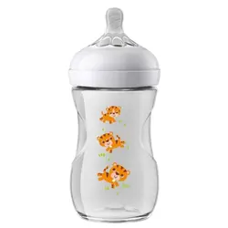 شيشه شير نچرال 260 میل طرح ببر اونت Avent Natural Feeding Bottle